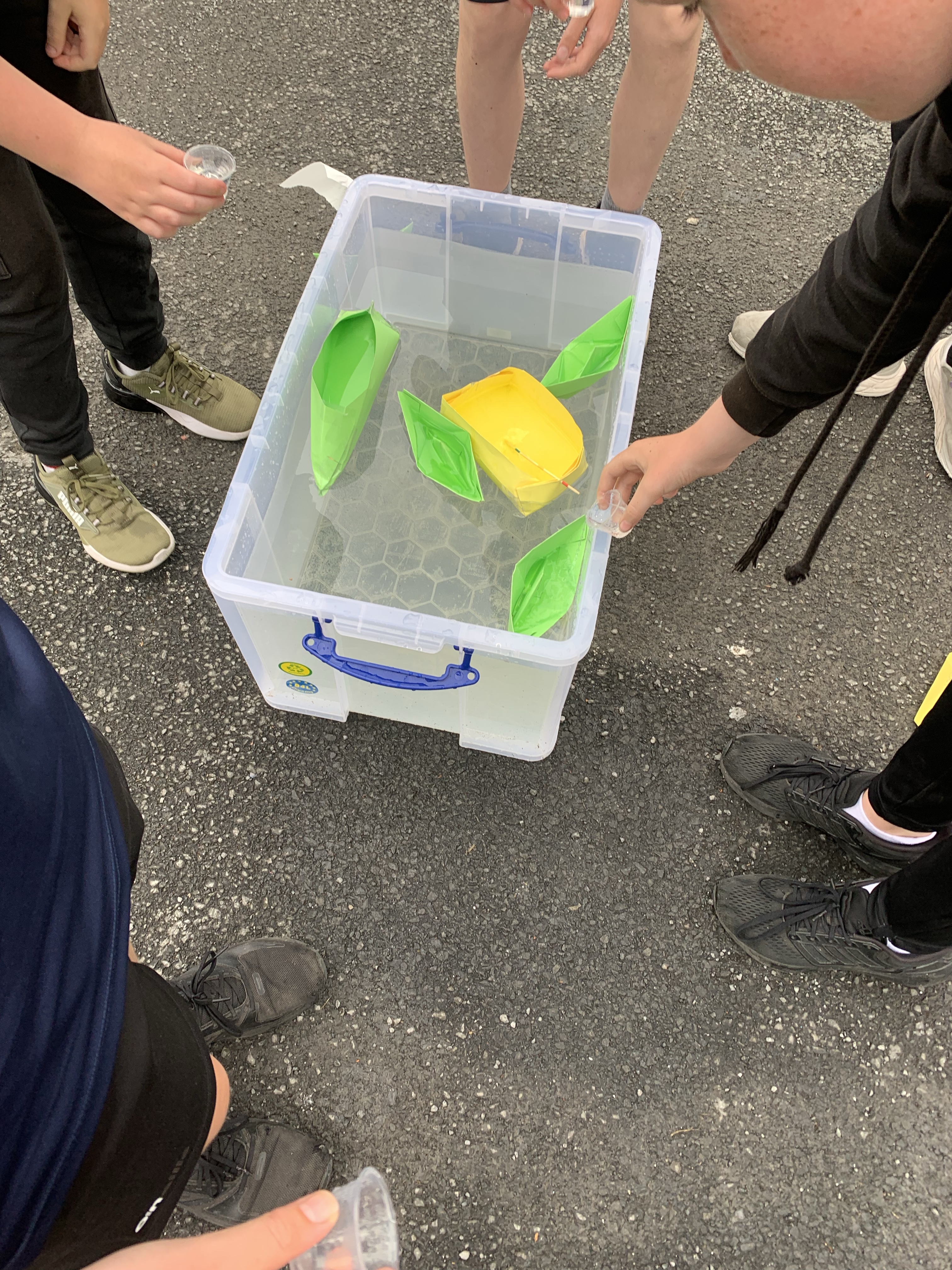 Errew Capsizing Origami Boats!!! – Errew National School